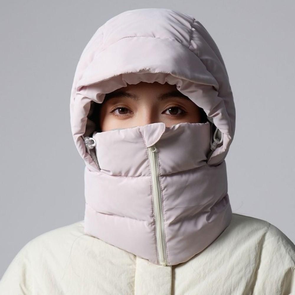 Cold Resistant 3-in-1 Winter Cycling Hat Keep Warm Lei Feng Hat Warm Scarf Face Mask  Skiing