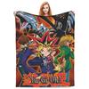 Blauäugiger Weißer Drache Decken Japanischer Anime Yu-Gi-Oh Flauschig Lustig Warme Überwurfdecke für Zuhause Restaurant Winter