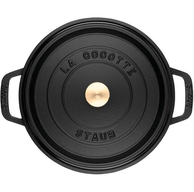 Cocotte Zwilling Staub redonda 16cm preta 1,2l (40509-480-0)