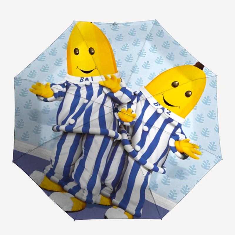 1pc Banana Umbrella, Sun Protection, And UV Shielding. It Has Eight Sturdy Ribs for Outdoor Use And Perfect Gift