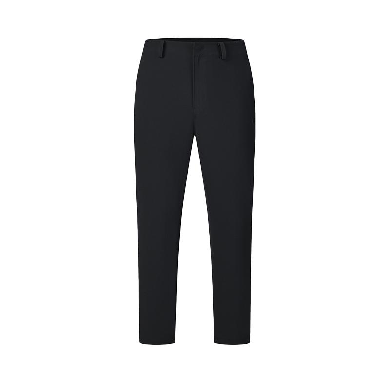 

Fila Простые Универсальные Тканые Повседневные Брюки Мужские низы Насыщенно-Черный A11M511804FBK L