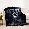 Ronaldo's Number Seven Jersey Blanket Soft & Cozy Suitable for Office Chair Sofa Picnics for All Occasions Digital Print