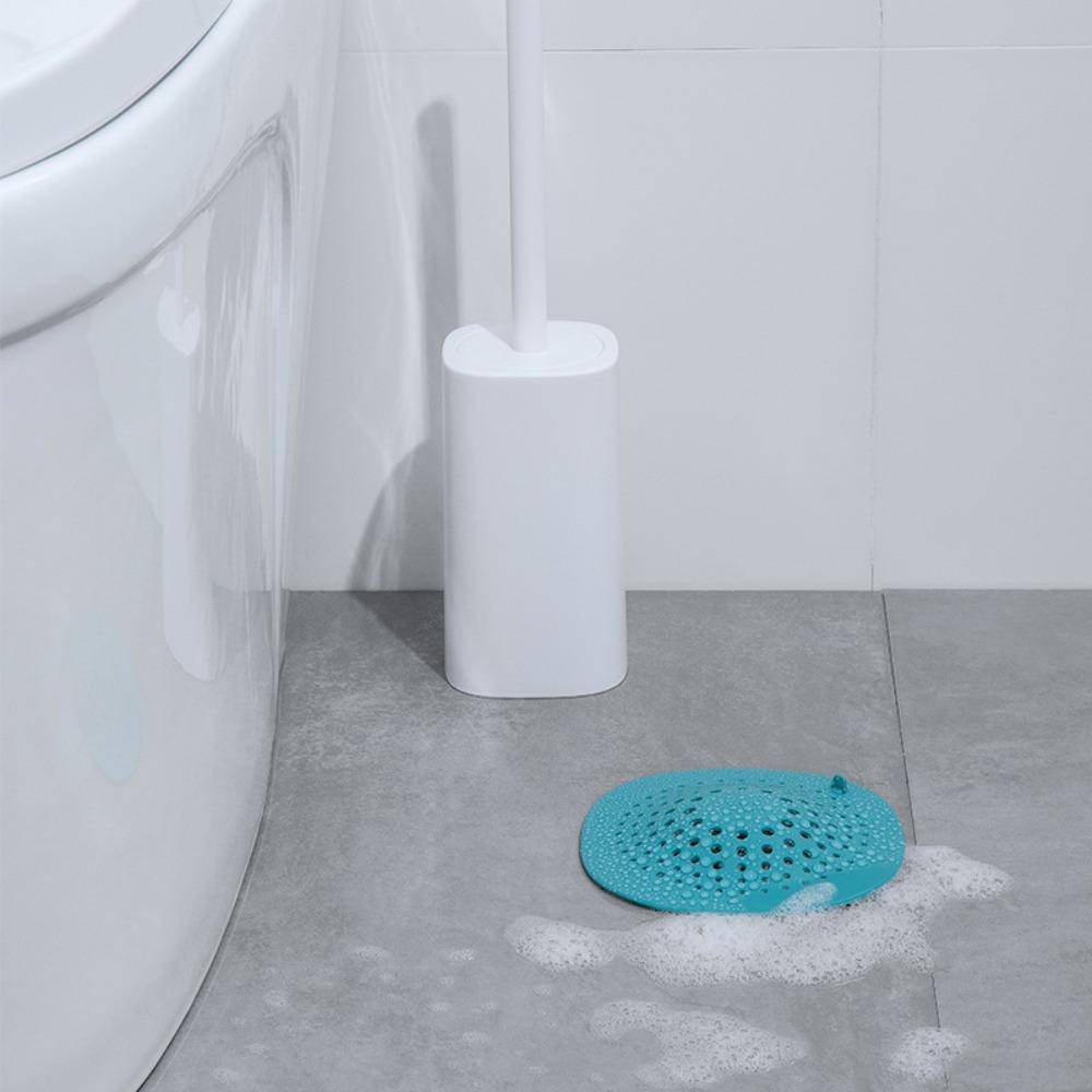 TPR Shower Drain Cover Non Slip Hair Drain Catcher Durable Sink Floor Drain  for Bathroom Kitchen