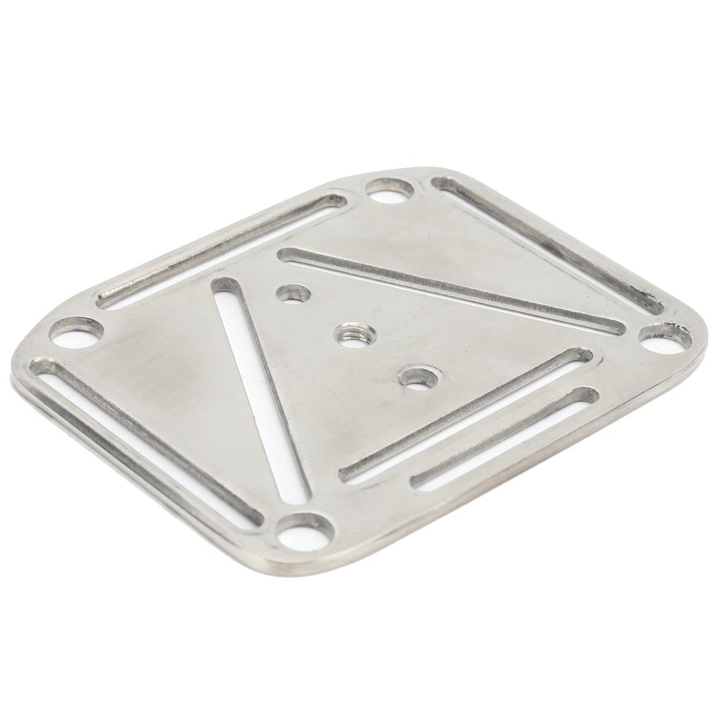 Diving Stainless Steel Weight Belt Keeper Retainer Adjustable Weight Webbing Stopper Buckle