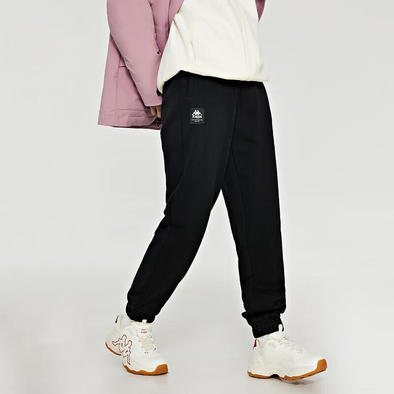 

Kappa Women s Fleece-Lined Tapered Knit Sweatpants S