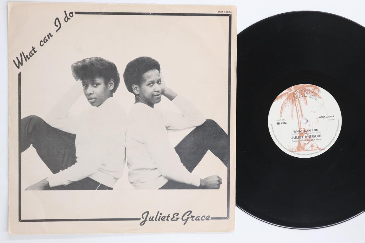 

12inch Record JULIET GRACE MILITANT BARRY What Can I Do Lovers Styly ATRA32D ATRA 1980 UK Reggae Ska Dub Used