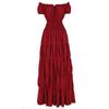 Abito Lungo Medievale Rinascimentale da Donna per Halloween Role Play