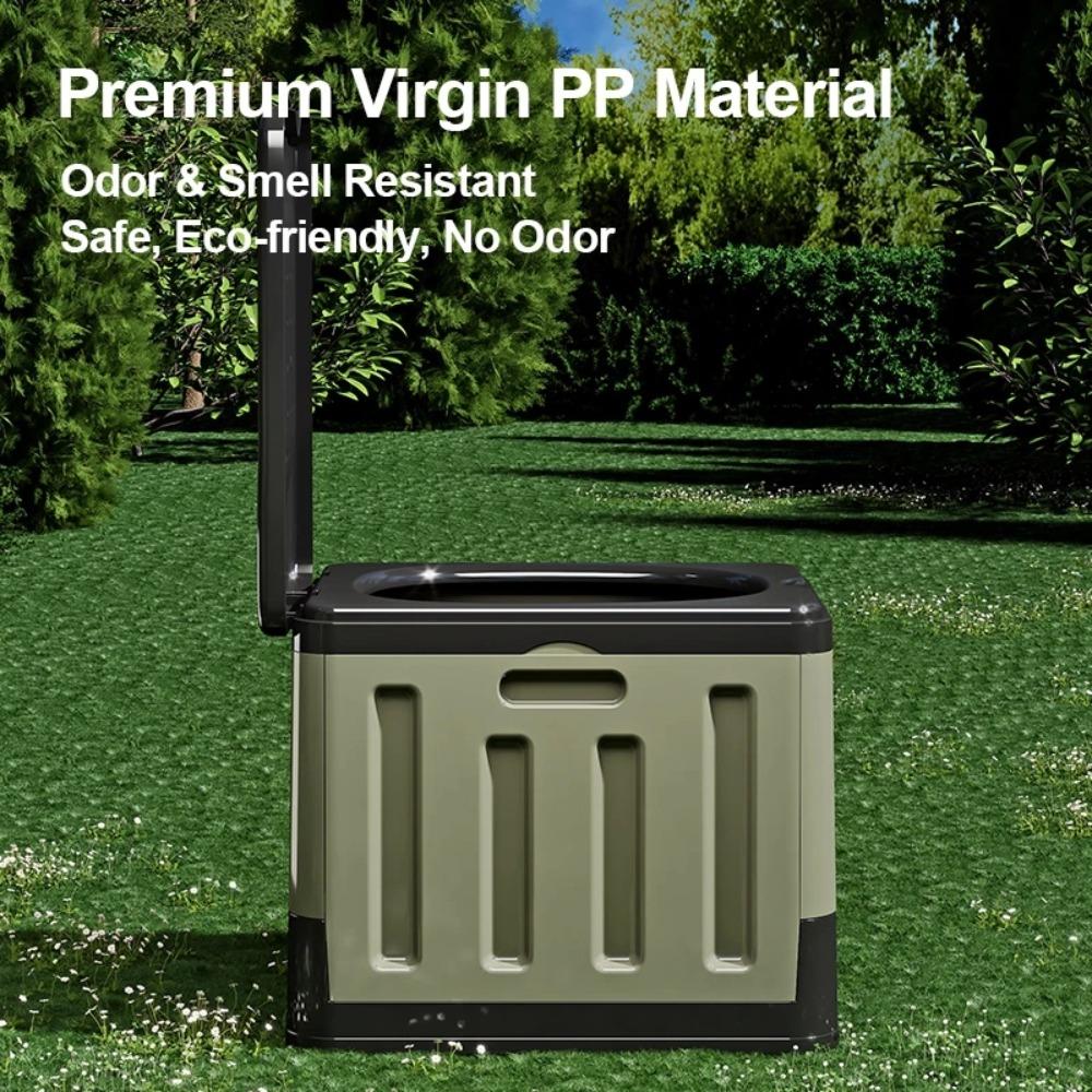 New Portable Mobile Toilet Foldable Lightweight Emergency Toilet Multi-function Sturdy Car Toilet Adult