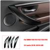 Carbon Fiber Pattern Car Stickers Gear Shift Panel Cover Interior Trim For BMW F30 F31 F32 F36 3 4 Series 2013-2019 LHD