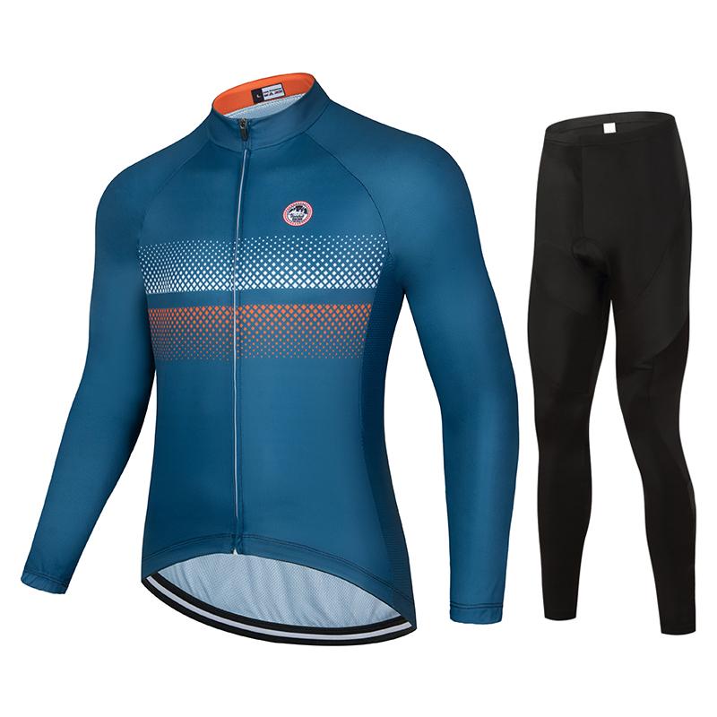 

2025 New Bicycle Clothing, Men s Bicycle Long Sleeved Set, Mountain Bike Outdoor Cycling Suit 4XL