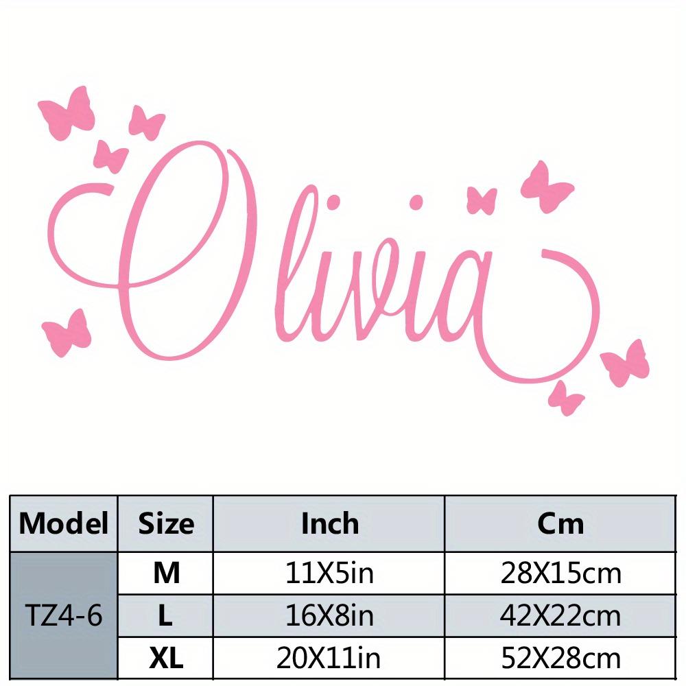 Decal de Perete Stea cu Nume Personalizat - Autocolant Personalizat din Vinil PVC pentru Zi de Naștere și Decor Acasă, Detașabil pentru Living și Dormitor