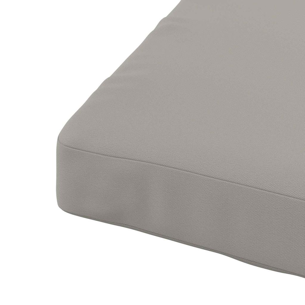 4 Piece Seat Cushions SOEST 4 Pcs. 100percent Polyester Gray