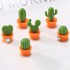 Novelty Succulent Refrigerator Message Sticker Home Decoration Cactus Fridge Magnets