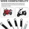 5PCS Motorcycle Kickstand Spring Kit,Sturdy Mini Bike Kickstand Springs Kit Includes 5 Lengths 120mm/75mm/100mm/90mm/110mm,Professional Motorcycle