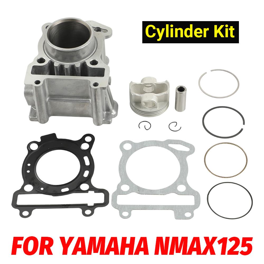 52.4MM With Cylinder Diameter Suitable For YAMAHA NMAX125 N MAX 125 N-MAX 125 Motorcycle Cylinder Engine Piston Kit 44D00
