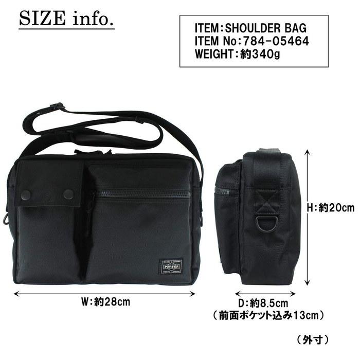 Porter Unit Shoulder Bag 784-05464 Khaki/30