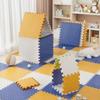 6Pcs 2.5cm Thickening Baby Interactive Game Carpet Anti-slip and Shockproof Living Room and Bedroom Mat Children's Room Carpet