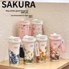 Modern Stainless Steel Insulated Coffee Cup With Double Lid For Office And Travel