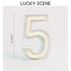 for Bedroom, Battery , Neon Number Sign Birthday Anniversary
