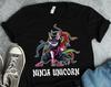 Ninja Unicorn Shirt, Ninja Art, Ninja Gifts, Unicorn Gifts, Unicorn Art, Birthday Party Gifts, Birthday Shirts
