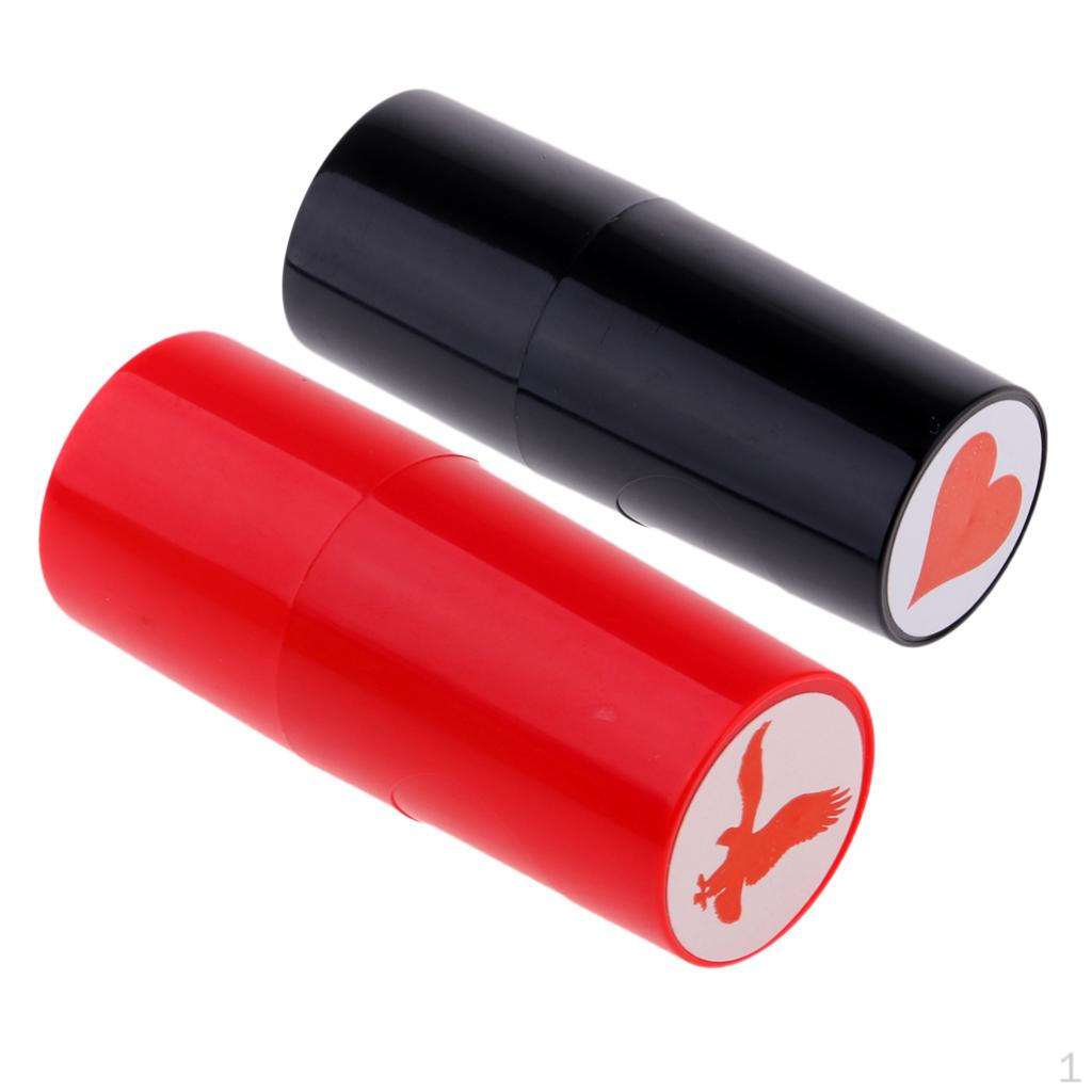 2 Count Colorfast Golf Ball Stamp Stamper Marker Signet Symbol