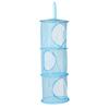 Foldable Net Basket For Kid Plush Toy Storage Basket Cylindrical Breathable Mesh Hanging Bag Four Layer Plush Toy Drying Basket