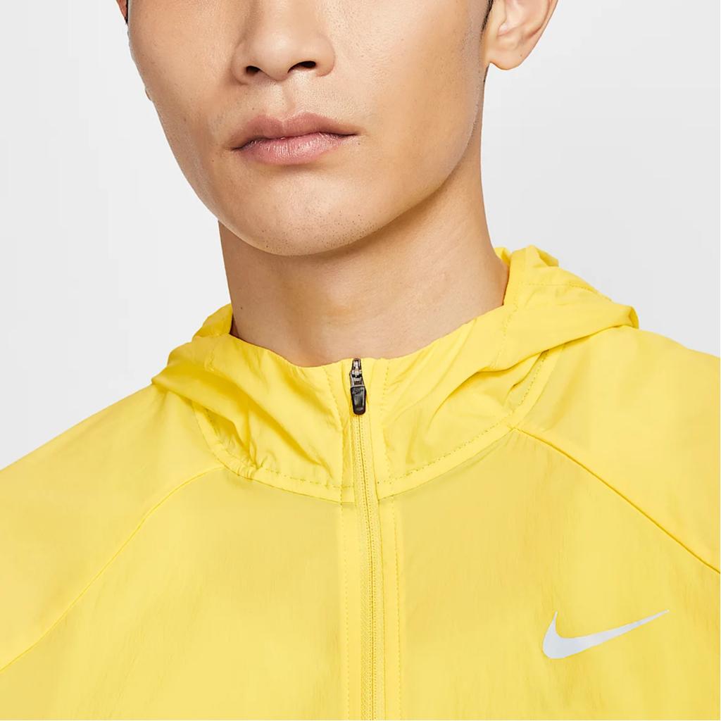 Nike Stride Repel Hooded Minimalist Comfortable Long Sleeve Jacket Men Jackets Luminous-Yellow HV4549-718