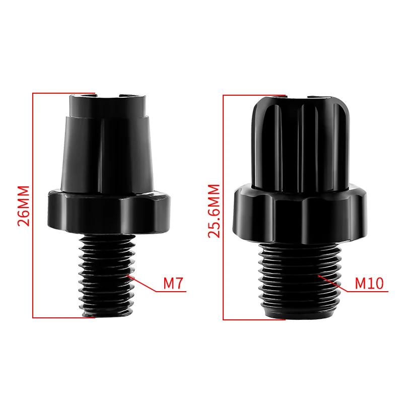 2pcs M7 Bicycle Brake Lever Adjusting Screws Bike Shifter Cable Adjuster Bolts Aluminum Oy Colorful Screws Cycling Parts