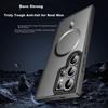HotFire Magnetic Case for Samsung Galaxy S24 Ultra, Shockproof Full Camera Protection Anti-Fingerprint Protective Cover - Matte Black