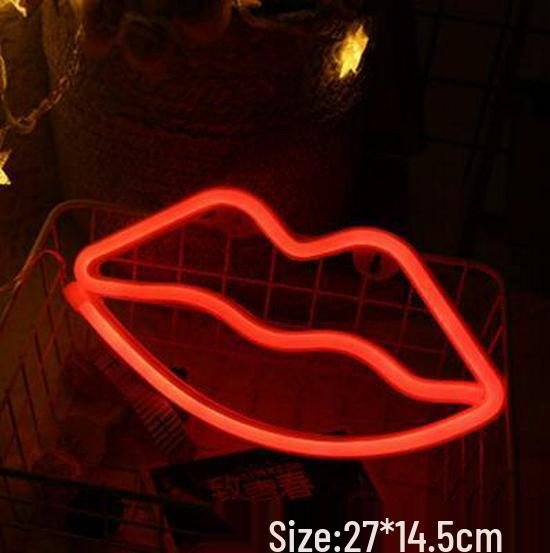 Manufacturer's New LED Neon Light: Lightning Cloud, Planet, Heart, Rainbow – Perfect for Christmas Night Décor.