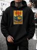 Unisex Mikina, Ležérní Denní Nošení, Vintage Grafický Potisk Vlaků British Rail, Mikina Bez Kapuce, Streetwear Městský Styl, Podzim Zima Venku, Kangar
