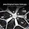 Pro Jeep Pro Jeep Grand Cherokee Wrangler JK Gladiator Compass Renegade Patriot 4ks Středový emblém logo náboje kola auta Příslušenství