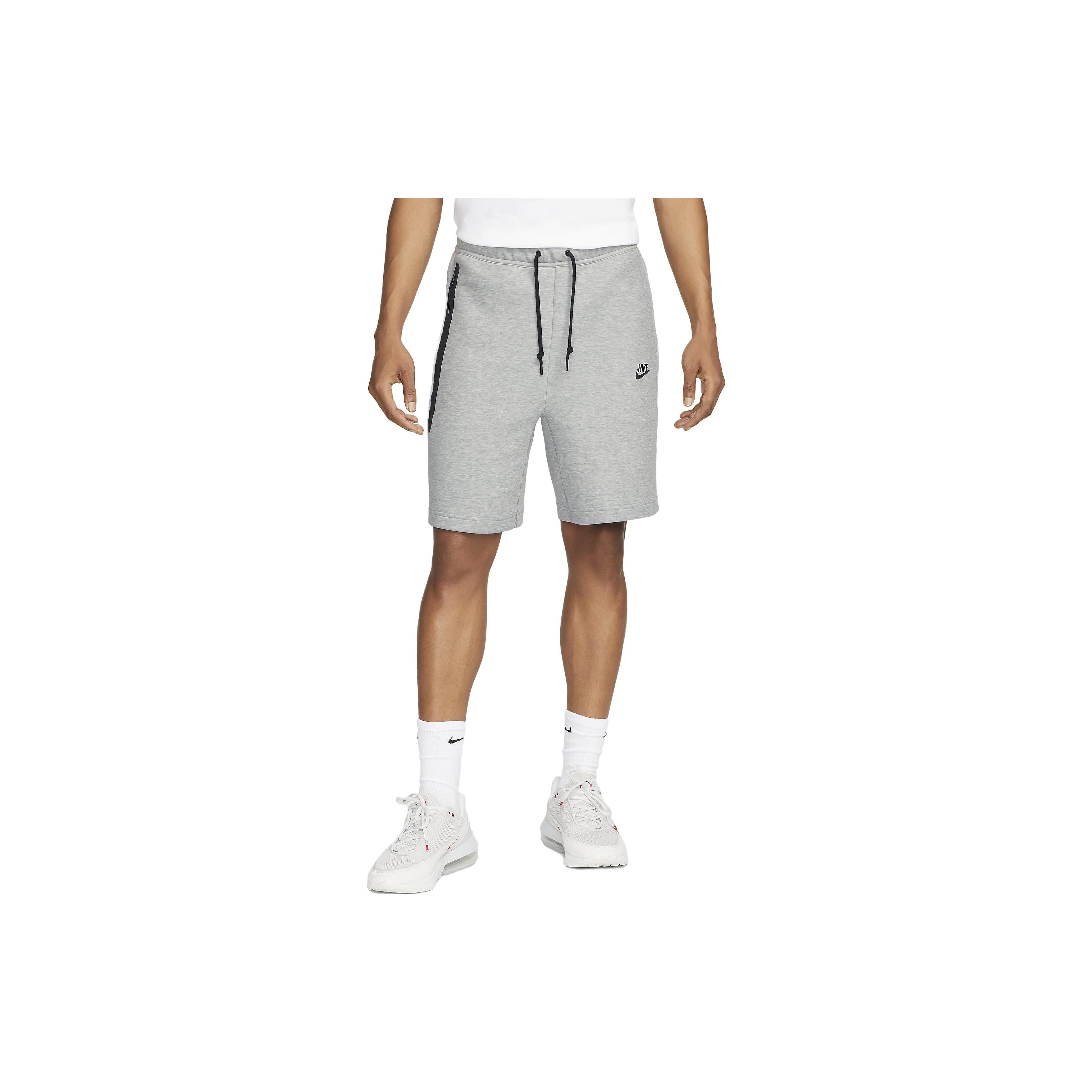 

Nike Sportswear Tech Fleece Shorts Dark Grey Heather/Black Men Bottoms FB8171-063 XL