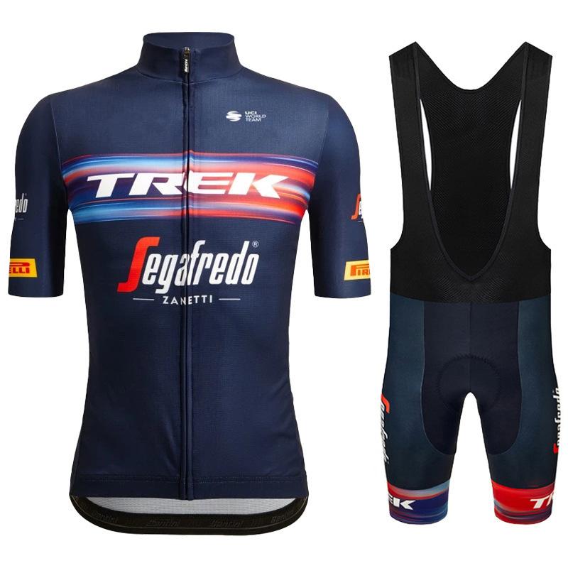 Cycling Suit Short-sleeved Suit Men's Summer Road Mountain Bike Suit Breathable Quick-drying Thin Strap Suit