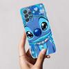 Clear Case For Samsung Galaxy A57 A37 A56 A36 Cases A55 A54 A35 A26 A07 A17 A16 A06 A34 A15 Soft Shockproof Cover Disney Stitch