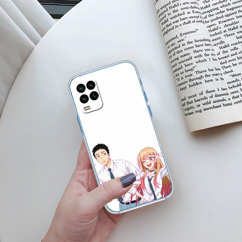 RP45 M-Marin K-Kitagawa Transparent Phone Case for Motorola Moto G7 G8 G9 G84 G85 G73 G24 G15 Z2 Play Power Plus