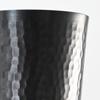 Shinkoukinzoku Black Copper Finish Hammered Copper Tumbler (Large) S-503BL