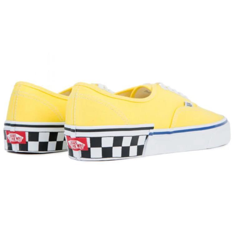 Vans Authentic 'Check Block Blazing Yellow' VN0A38EMVJS