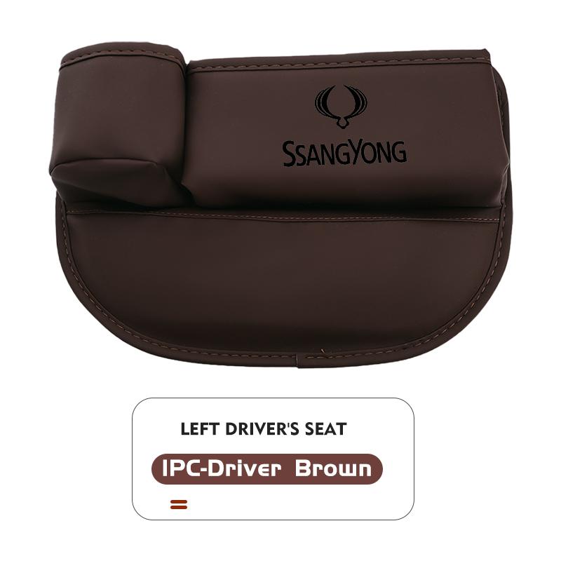 For SsangYong Multifunction Car Seat Gap Storage Box Organizer Pocket Cup Holder Interior Accessories Musso Korando Rexton