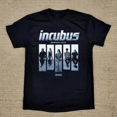 Incubus US Morning View Hits Photo Tour Tričko Černé Všechny Velikosti S-5XL Unisex Tričko