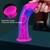 Mixed Color Liquid Silicone Eggless Simulation Penis Dildo Female Masturbation Device Anal Anal Plug Anal Expansion Device