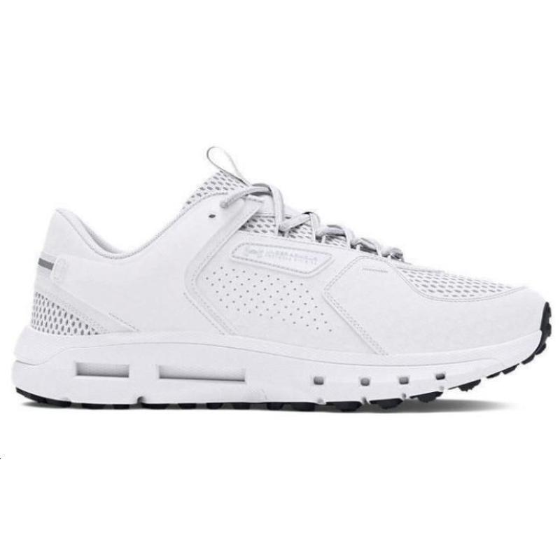 Under Armour Summit Trek Breathable Low Top Casual Shoes Women's White Sneakers 3028346-100