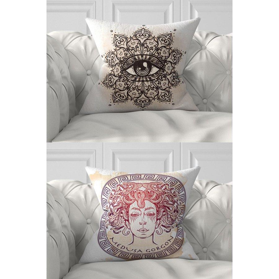 7 Pieces Custom Design Digital Printed Cushion Cover Set