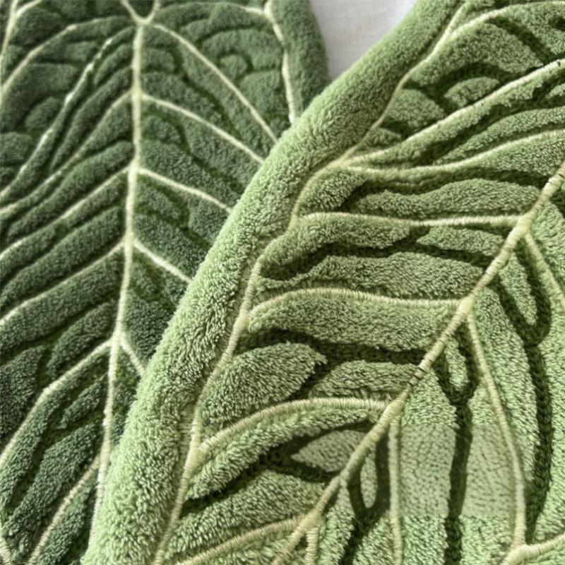 Plant Hand Towel Cleaning Towel Absorbent Handkerchief Hanging Thickened Kitchen Towel Bathroom Kitchen Accessories
