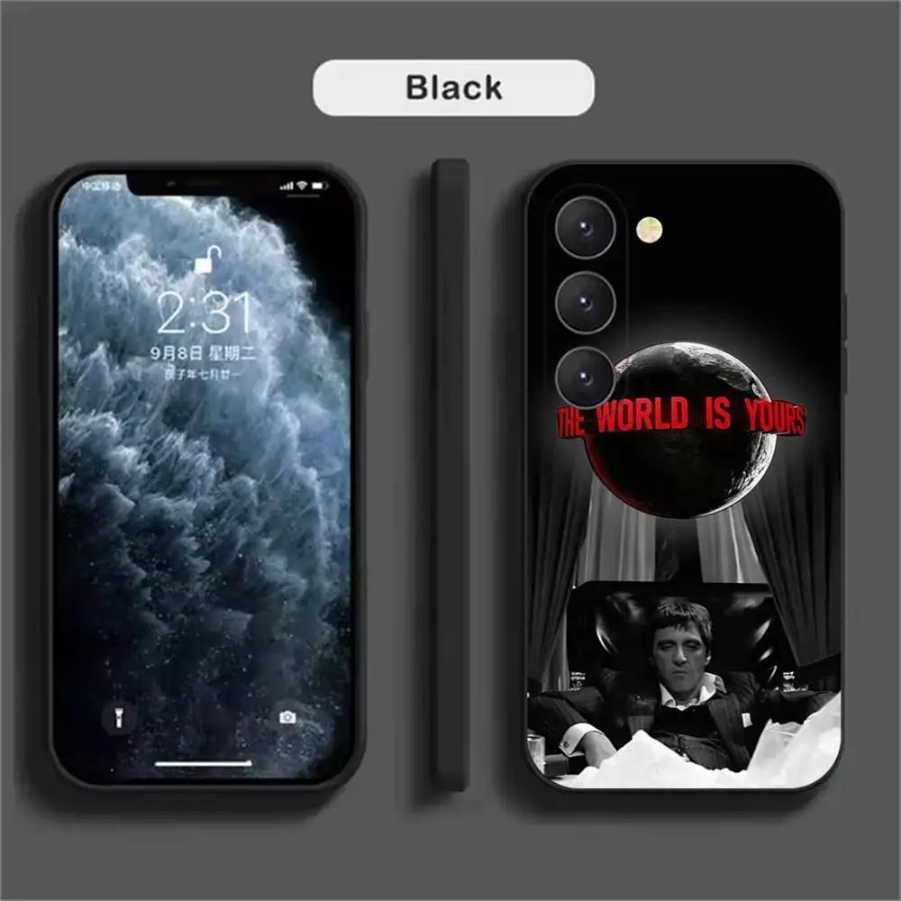 Black Graffiti Phone Case For Samsung Galaxy A52 A42 A32 A22 A12 A02S A72 A73 A51 A50S A41 A31 A21S A71 A40 A30S A20S A10S