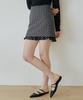 Yeoppe Jacquard Flower Skirt_Black