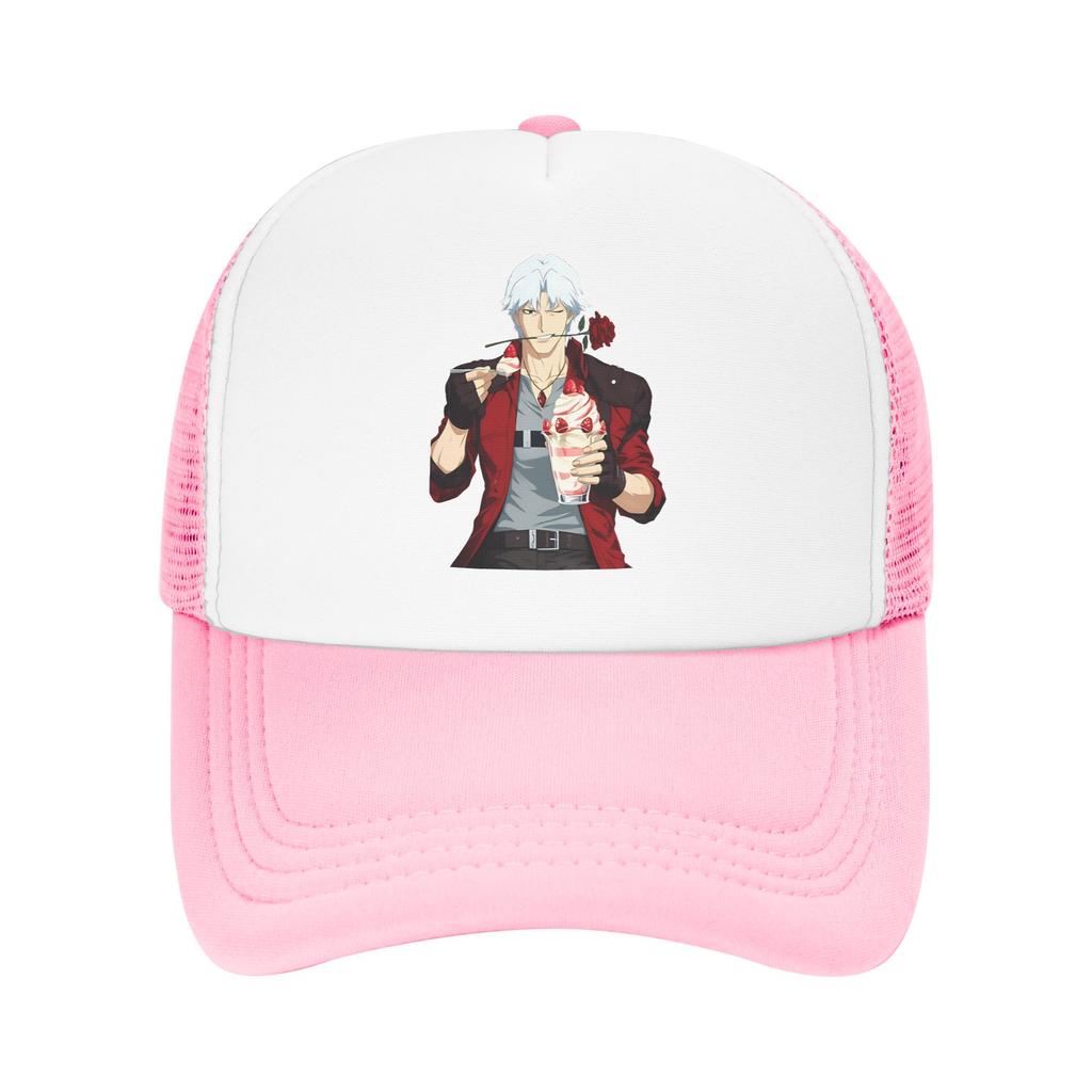 Mesh Sun Hats Devil May Cry Japanese Anime Summer Trucker Hat For Unisex Stylish Kpop Rock Baseball Caps
