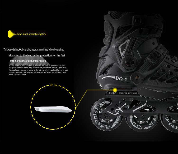 Inline- und Rollschuhe für Erwachsene, Damen und Herren – Anfänger-Freestyle- und Flat-Flower-Skates