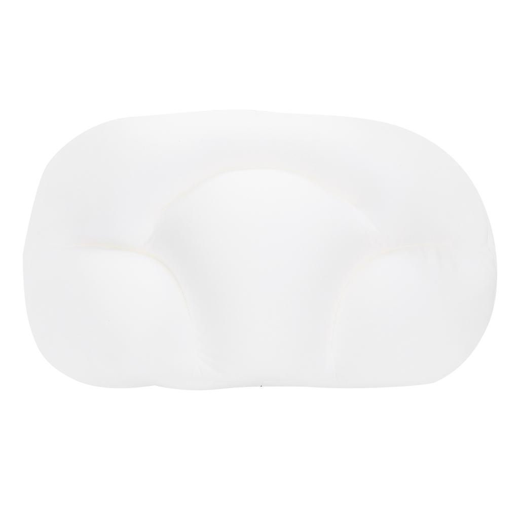 Multi Functional Foam Sleep Pillow Soft Skin Friendly Neck Head Support Care Pillow(White )
