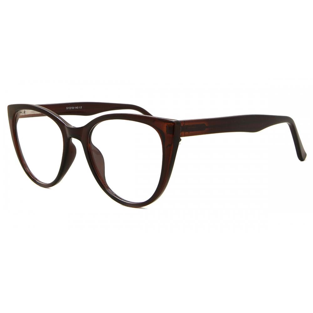 Full Rim Cat Eye Frosted Brown Smartbuy Collection Silja Cp113h Fashion Women Eyeglasses